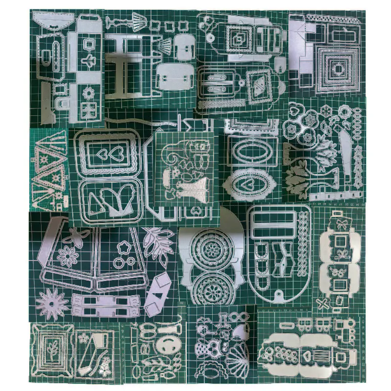 

Выдвижной механизм окна фотоальбом металлические штампы для резки рамка украшение для скрапбукинга бумаги крафтового ножа штамповочные ш...