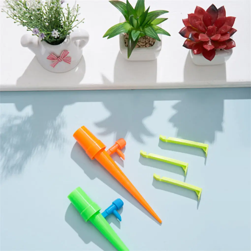 

10 шт. Авто поливочное устройство полива Спайк садовые растения цветочные наборы для полива бытовые автоматические водонагреватели с регул...