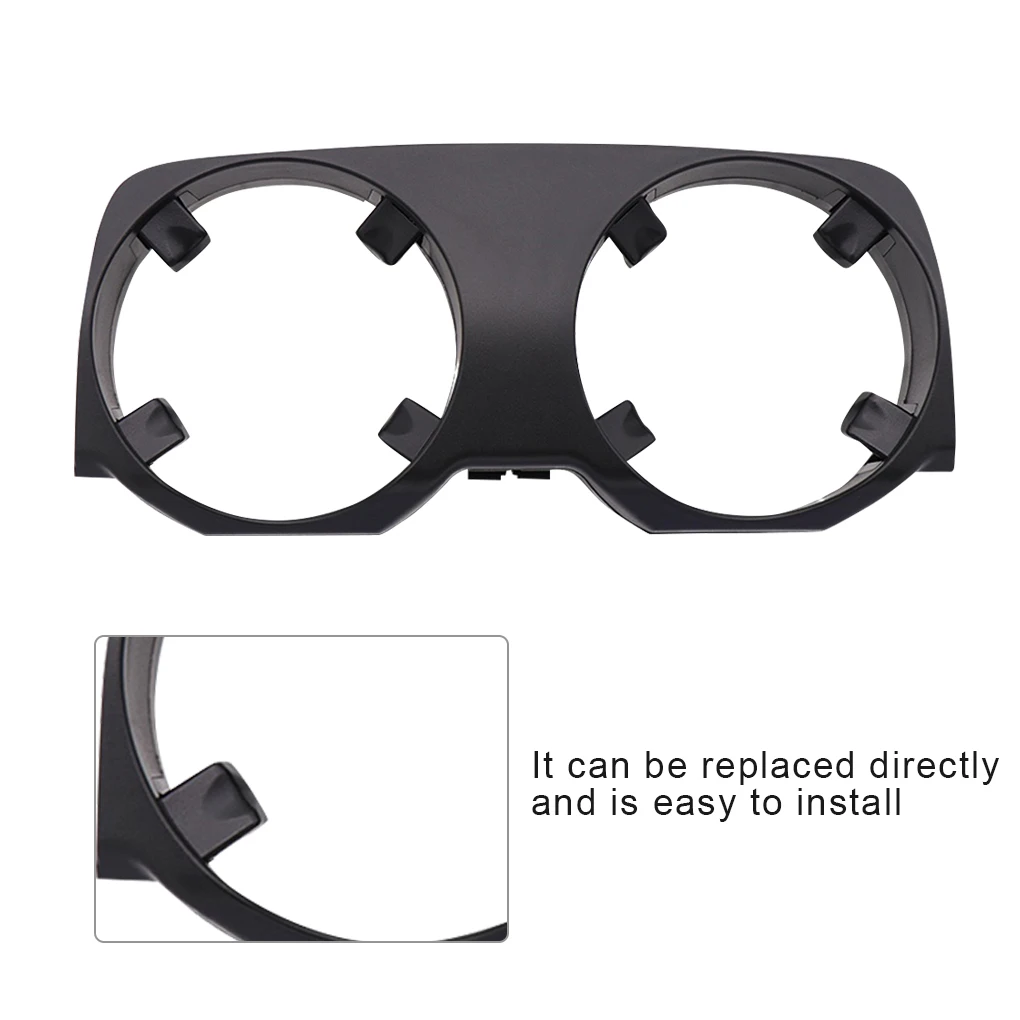 

Cup Drink Holder Outer Cover Frame 51169179820 Replacement for 7-Series F01/F02/F04 2008-2015