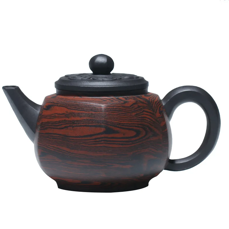 

Handmade Purple Clay Pot Stale Purple Clay Hexagonal Teapot Teaware Purple Clay Drinkware For Puer Green Black Chinese Tea