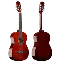 professional resonator classical guitar neck 18 fret children red country travel guitar portable violao acustico acoustics