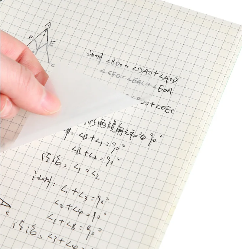 Прозрачные липкие заметки размером S M L 75 мм * 50 листов стикеры для заметок