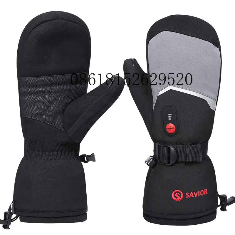 

Mittens Heated Gloves Electric Battery Winter Sports Ski Snowboard Camping Hiking Heated Motorcycle Gloves Men Women