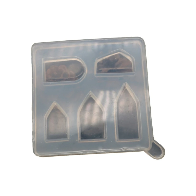 Миниатюрная форма для литья дома DIY Кристаллические формы эпоксидной смолы