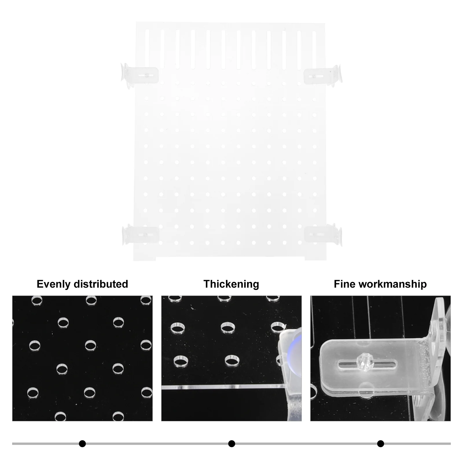 Разделитель De Peceras Изолирующая доска для аквариума Чаша Прозрачный разделитель