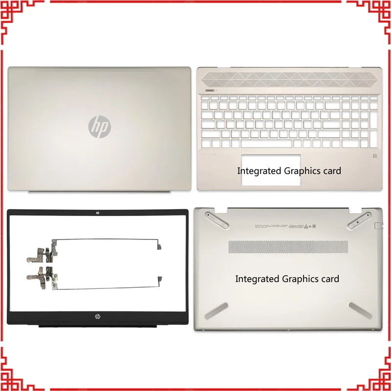

New For HP Pavilion 15-CW 15-CS TPN-Q208 Laptop LCD Back Cover/Front Bezel/Hinges/Palmrest/Bottom Case/Hinge Integrated Graphic