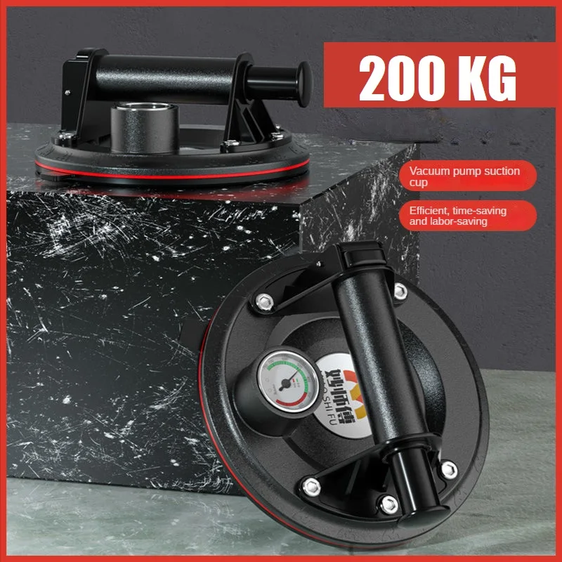 

Thickened Electric Vacuum Suction Cup Powerful Universal Glass Tile Floor Aluminum Alloy Tiler Suction Extractor Handling Tool
