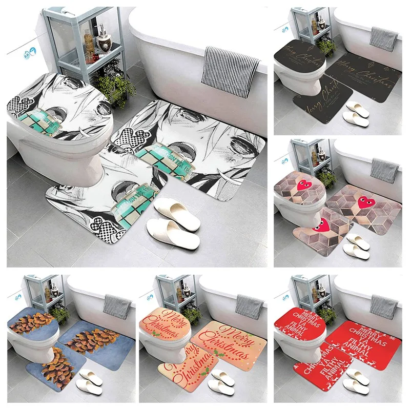 

Кухонный ковер, коврики для гостиной, приветствуемый коврик, Мультяшные милые животные, Придверные коврики, кухонный коврик, Противоскольз...