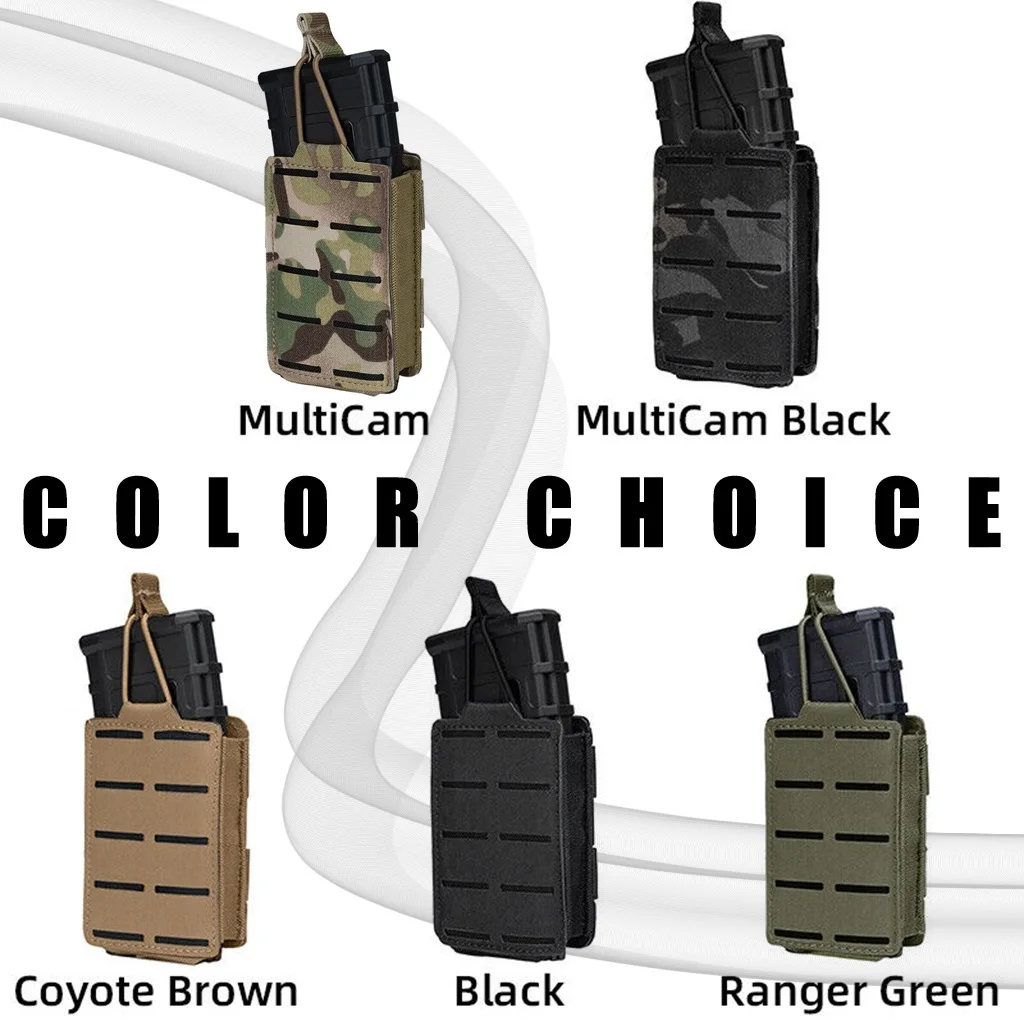 Тактическая подставка MOLLE 5 56 мм камуфляжная для M4 M14 M16 AR15 охотничий с открытым