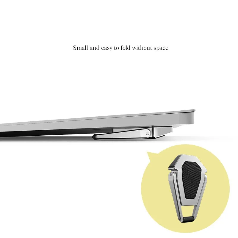 1 pair portable foldable mini cooling bracket laptop stand accessories suporte notebook for macbook universal desktop holder new free global shipping