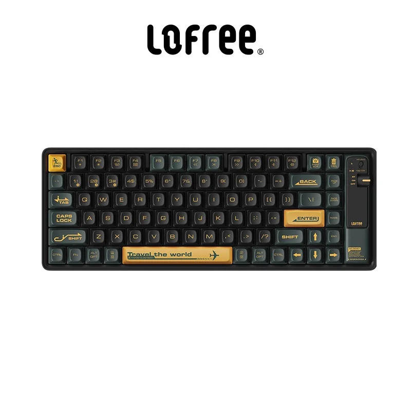 Lofree WANDERFREE Механическая точка Bluetooth беспроводная клавиатура для Windows Android IOS MAC компьютера ноутбука сотового телефона подарок на день рождения
