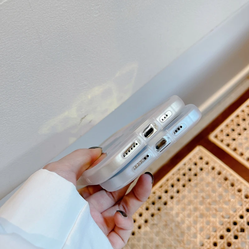 Роскошный блестящий чехол для телефона с лазерной мечтой IPhone 12 11 Pro Max XR XS 7 8 Plus X