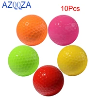 10pcsbag golf balls 2 3 layers game ball professional high quality for golfer golf products lovely gift