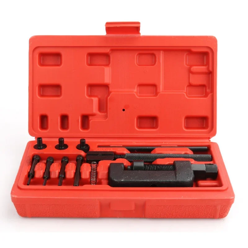 

Chain Breaker Set with Carrying Case Professional Chain Cutter and Riveter Removal Repair Tool for Motorcycle, Bike