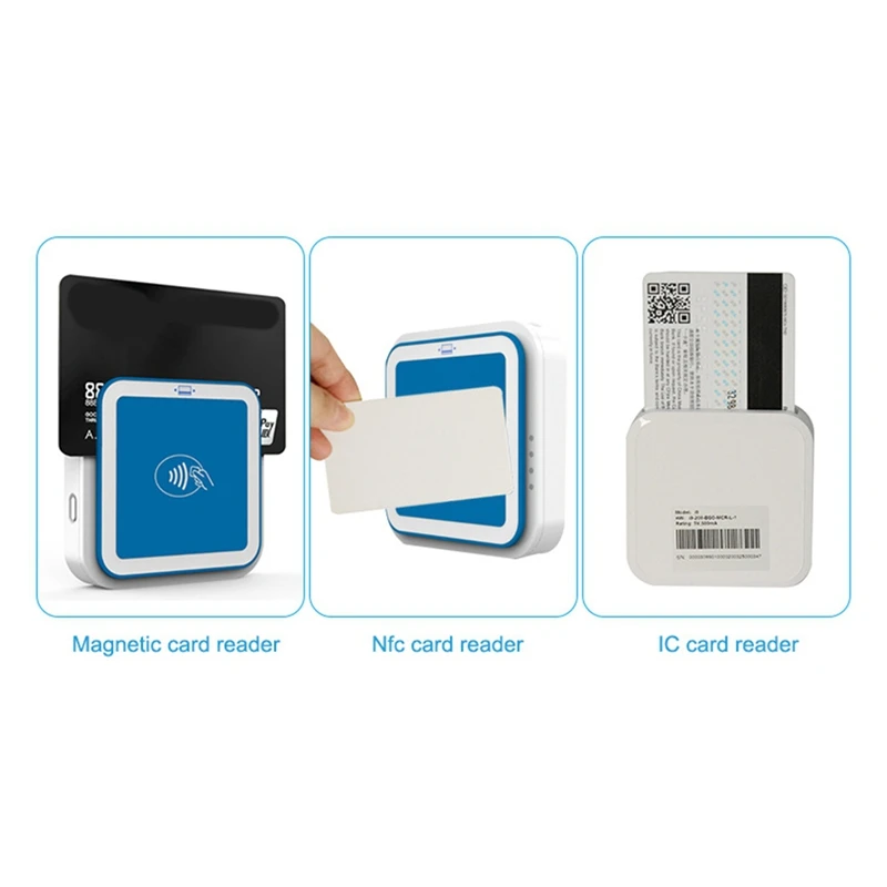 Кредитная карта VISA Master стандартная банковская транзакция Bluetooth Mpos с EMV PCI