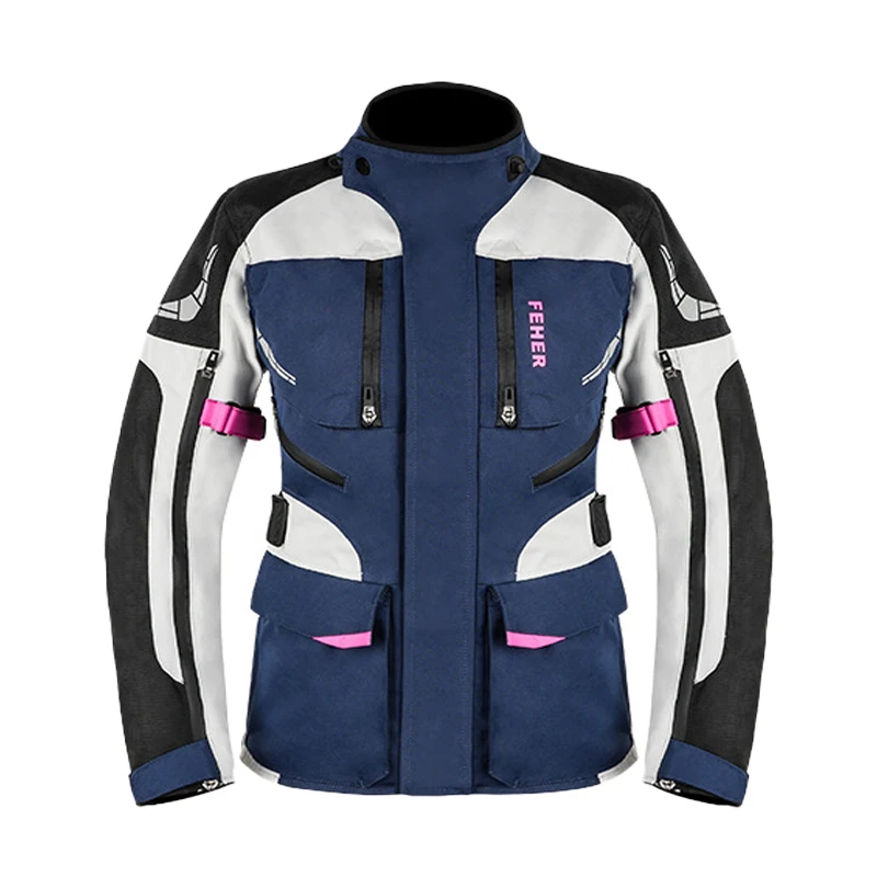 Женская мотоциклетная куртка брюки костюм модная дышащая мотокуртка для