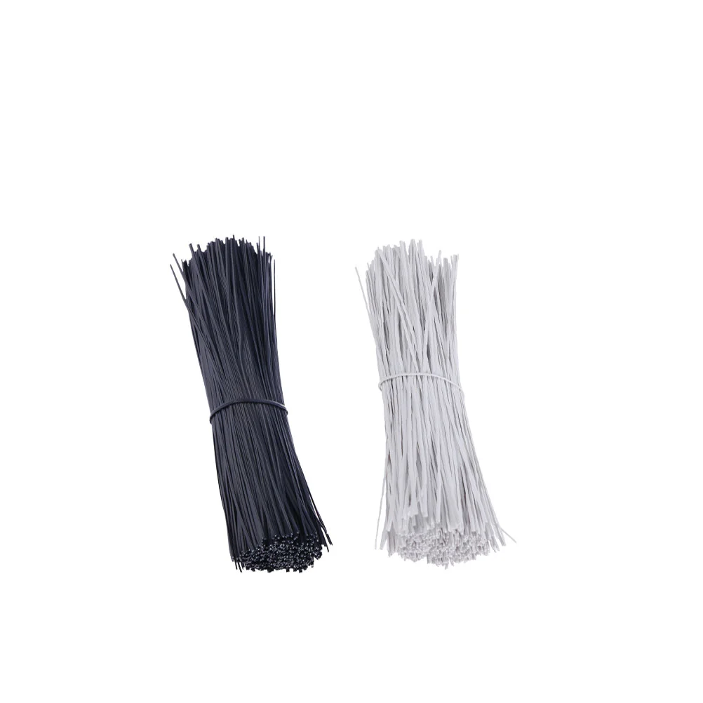 

1000 Pcs Fastening Line White Bag Cord Tie Kit Cable Wrap Wire Wraps