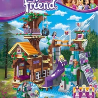 2022 friends adventure camp tree house stephanie figures kit 41122 building blocks girl emma toys friend gifts