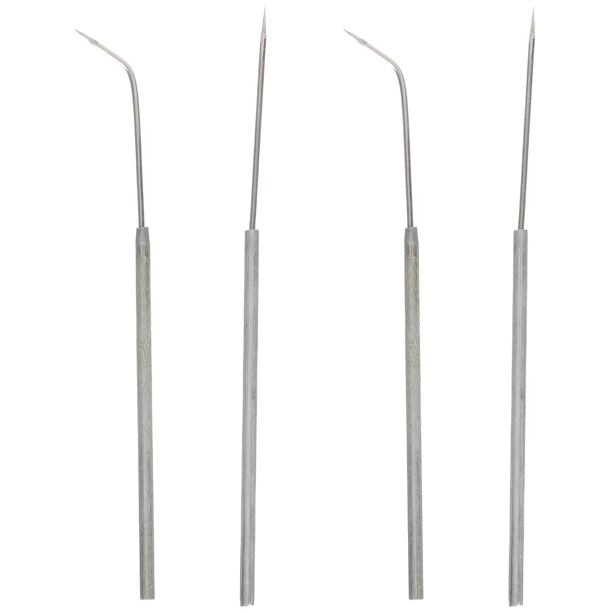 

4 Pcs Stainless Dissecting Needle Straight Bending Head Needle Biology Experiment Tools