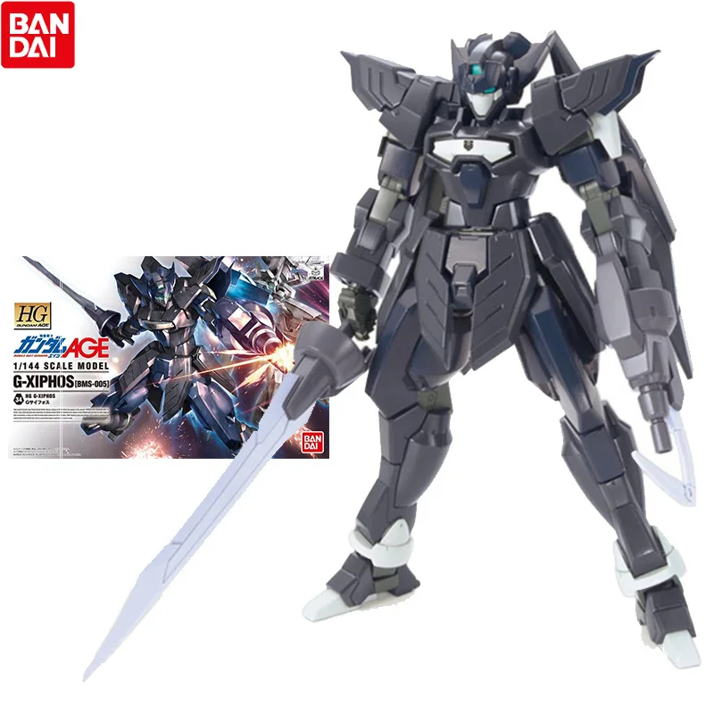 

Bandai Gundam Model Kit Anime Figure HG 1/144 AGE 34 G-Xiphos BMS-005 Genuine Gunpla Model Anime Action Figure Toys for Children