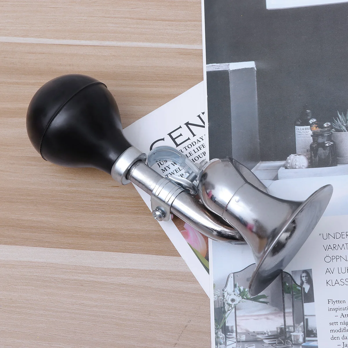 

Bike Horn Loud Air Horn Handlebar Horn Alarm Ring Cycling Bell Rubber Bulb Alarm Bugle Trumpet