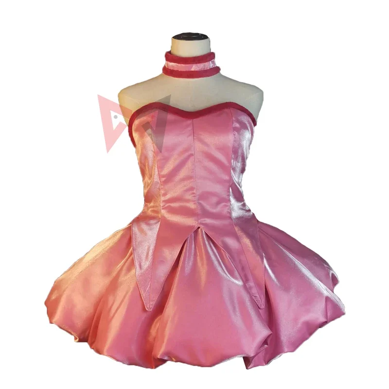 Новинка косплей-костюм tokyomew Mew с клубникой Ichigo розовые платья ушками и хвостом на