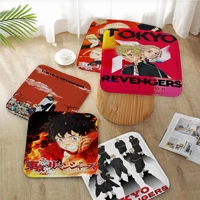 japanese classic anime tokyo revengers european seat cushion office dining stool pad sponge sofa mat non slip cushion home decor