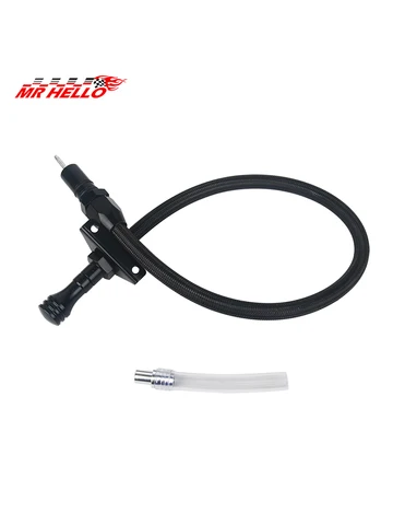 Трубка масляного щупа из нержавеющей стали с черным корпусом — совместима с щупом трансмиссии GM 4L80E LS LS1 LS3 LS6 LSX