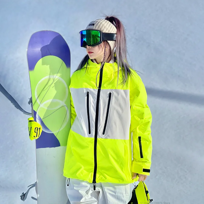 

Mannen Winter Ski Jacket Outdoor Sportkleding Warm Winddicht Waterdicht Skiën Snowboarden Jassen Ademend Mannelijke Sneeuw Jas