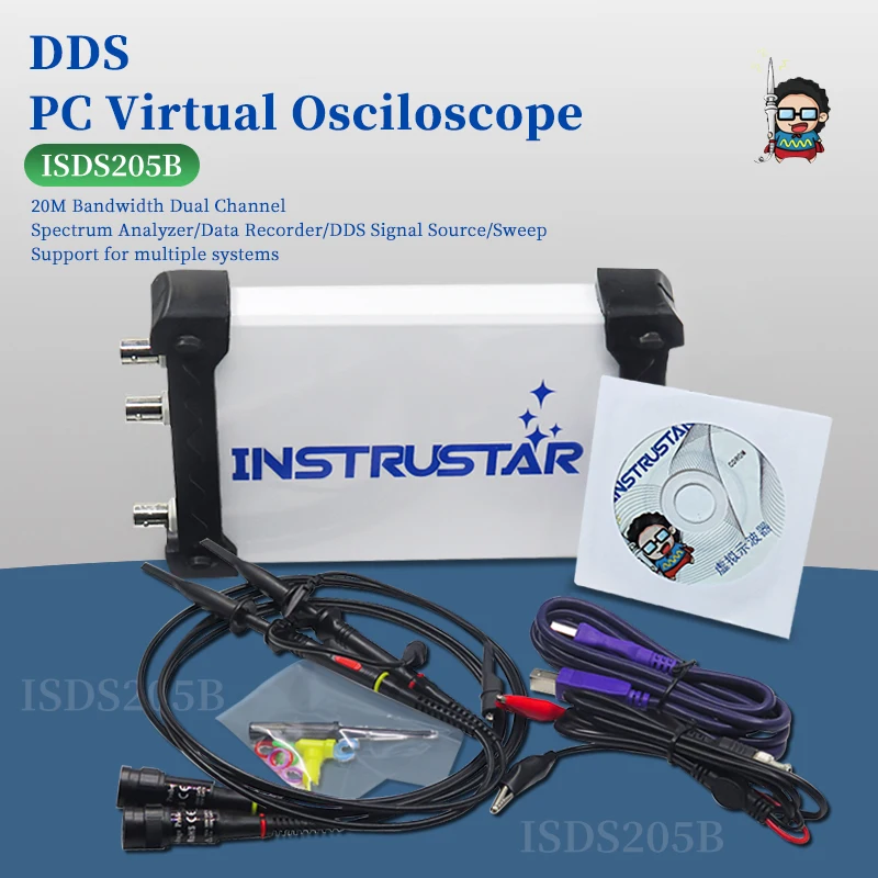 

Многофункциональный осциллограф ISDS205B 5 в 1, Цифровой осциллограф