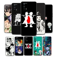 anime hunter x hunters phone case for realme q2 c20 c21 v15 8 c25 gt neo v13 5g x7 pro ultra c21y soft silicone