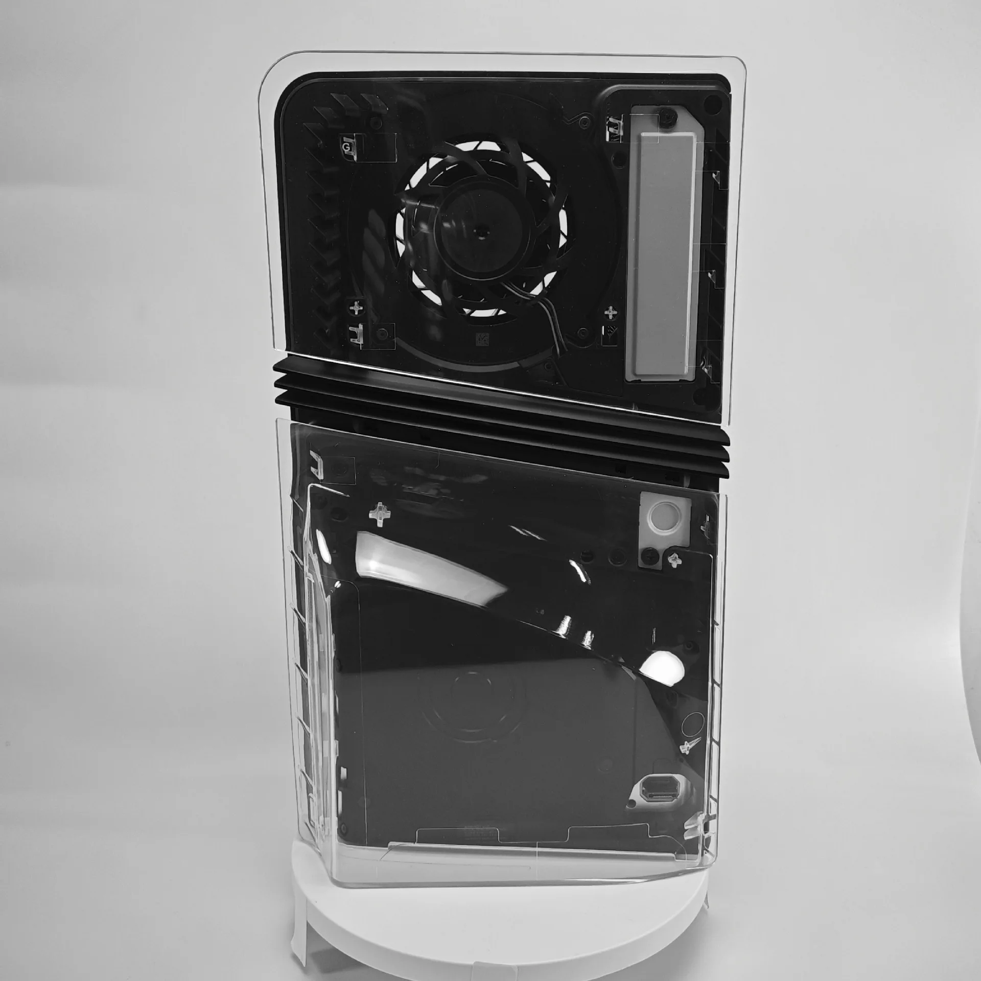 Фото своими руками ​ Чехол для консоли PS5 PRO Digital Edition, сменный оптический привод PS5 PRO, защитный корпус красного цвета №2