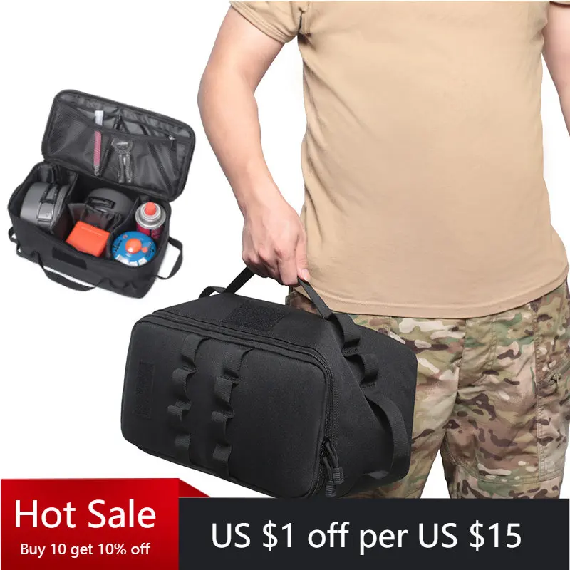 

Сумка-Органайзер для инструментов для кемпинга, с газовым баком