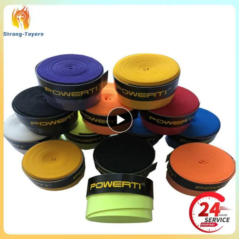 

POWERTI Coated Sticky Glossy Hand Glue Sweat-absorbent Belt Badminton Racket Tennis Racket Fishing Rod Skipping Rope Grip Glue