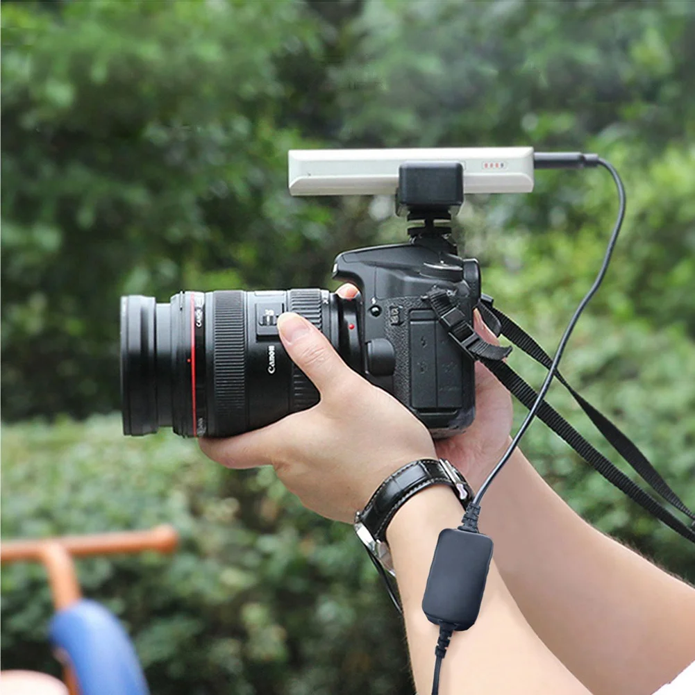 USB-адаптер питания для Canon EOS 5D Mark III II 6D 7D 60D 70D 80D 90D R R5 R6