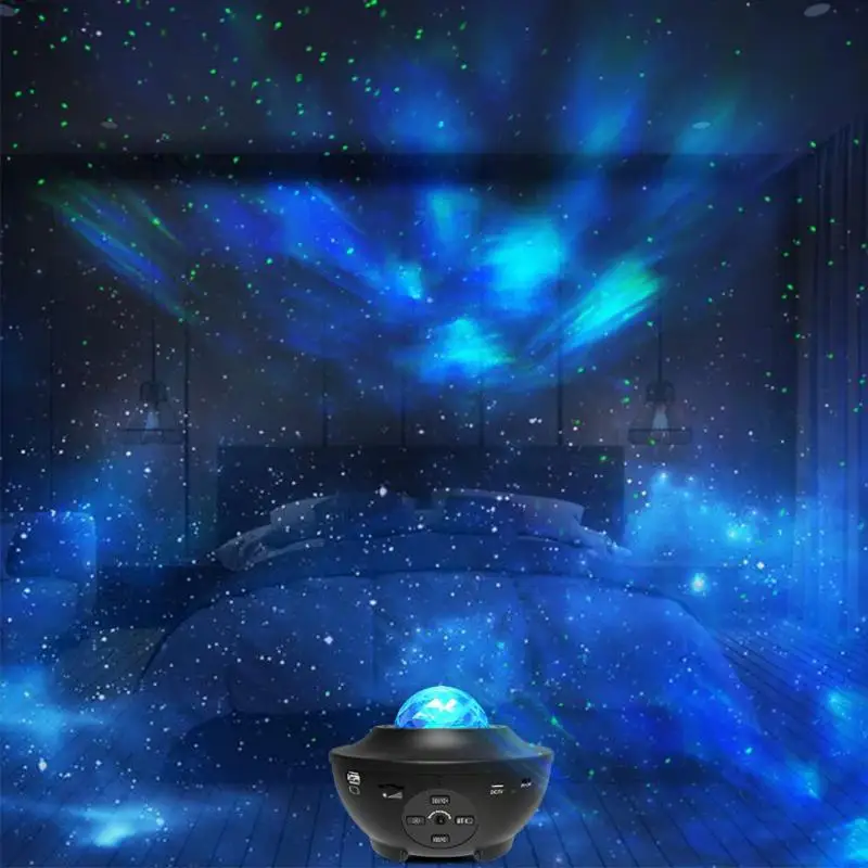 

LED Star Galaxy Projector Night Light Lamp USB Music Player Romantic Projection Lamp For Kids Gift Girlfriend Gift