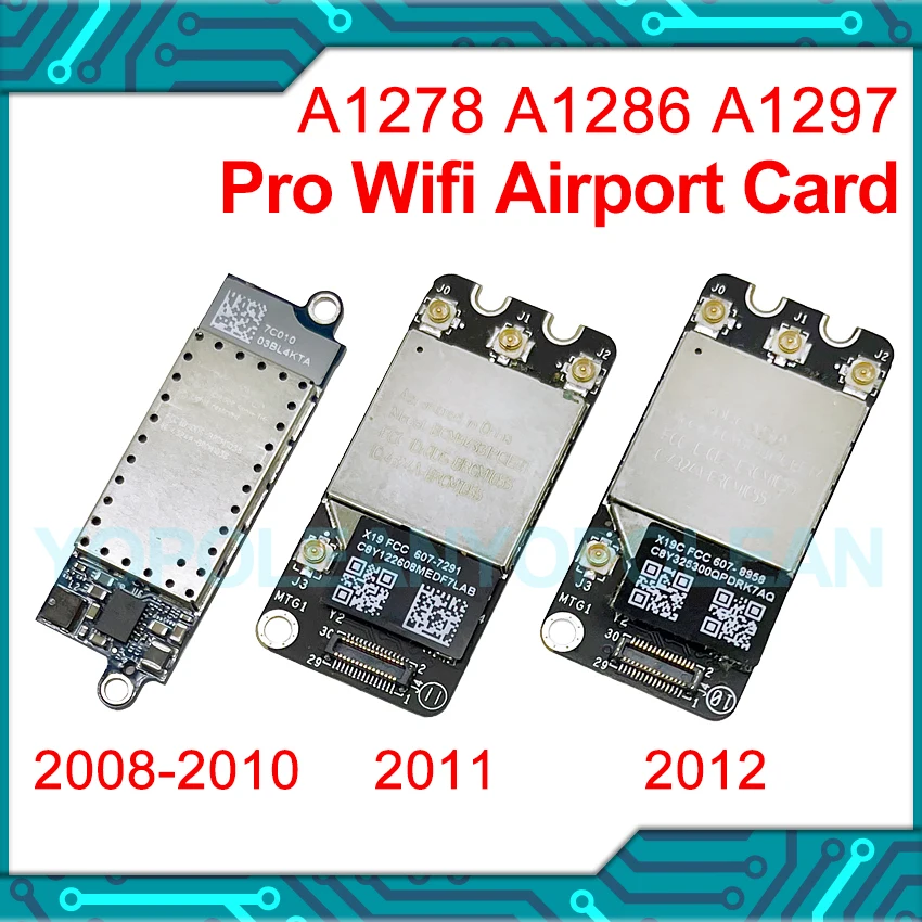 Оригинальная беспроводная карта Bluetooth WiFi Airport для MacBook Pro 13" 15" 17" A1278 A1286 A1297 2008 2009 2010 2011 2012 годов.
