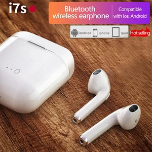 i7s tws Wireless Headphones Bluetooth 5.0 Earphones sport Earbuds Headset With Mic Charging box Head in Pakistan