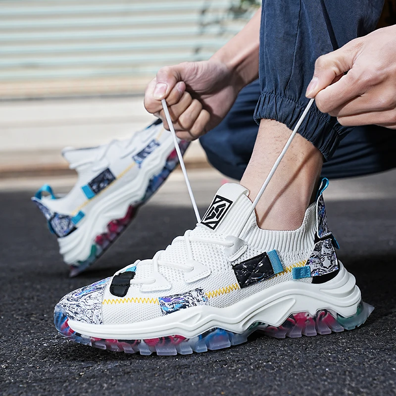 

Новые модные теннисные туфли Damyuan с вулканизированной подошвой для мужчин, повседневная обувь для бега, дышащие Нескользящие кроссовки, высококачественные кроссовки