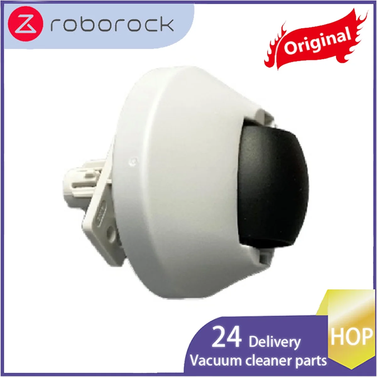Фото Универсальное переднее колесо для роботов-пылесосов Roborock S7, S5 MAX, S55 Max, S6, S6 PURE, S6 MAX V, S70, S75 – Запчасти и аксессуары №2