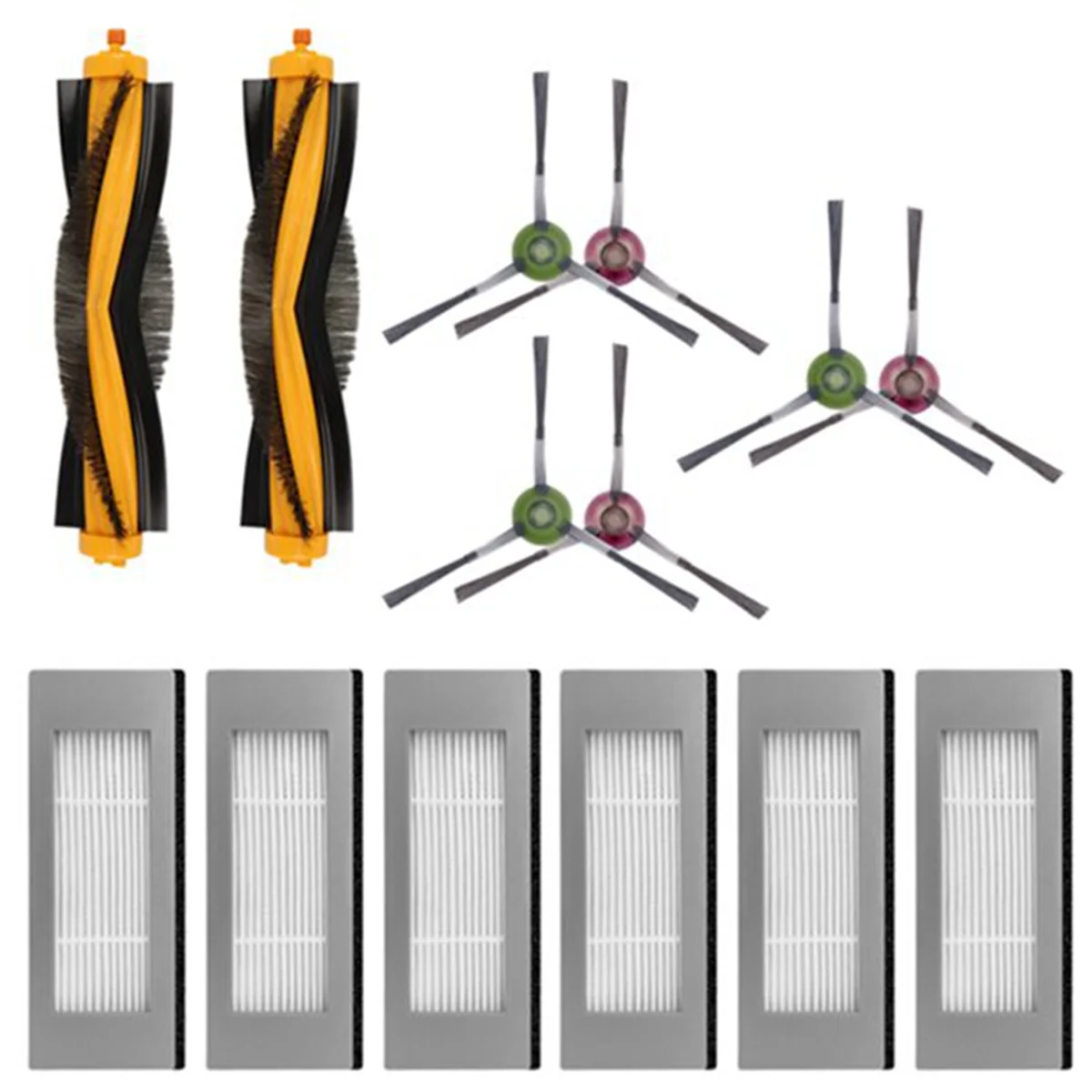Основная щетка боковая комплект фильтров Hepa для деталей пылесоса Deebot Ozmo 900 DN5G