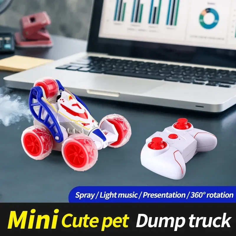 Светящийся Музыкальный Многофункциональный Радиоуправляемый автомобиль часы