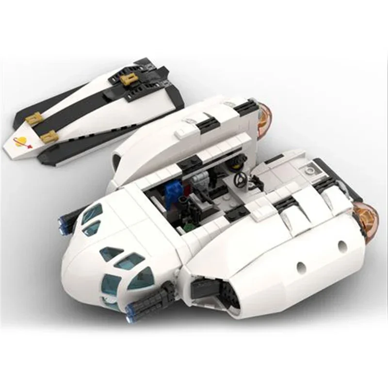 Технические Moc-кирпичи модель космического корабля звездный трек космический