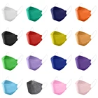 10 шт. KN95 FFP2 маски черные 5 слойная маска для лица KN95 многоразовые FPP2 цвета Homologada взрослая защитная маска для лица FP2