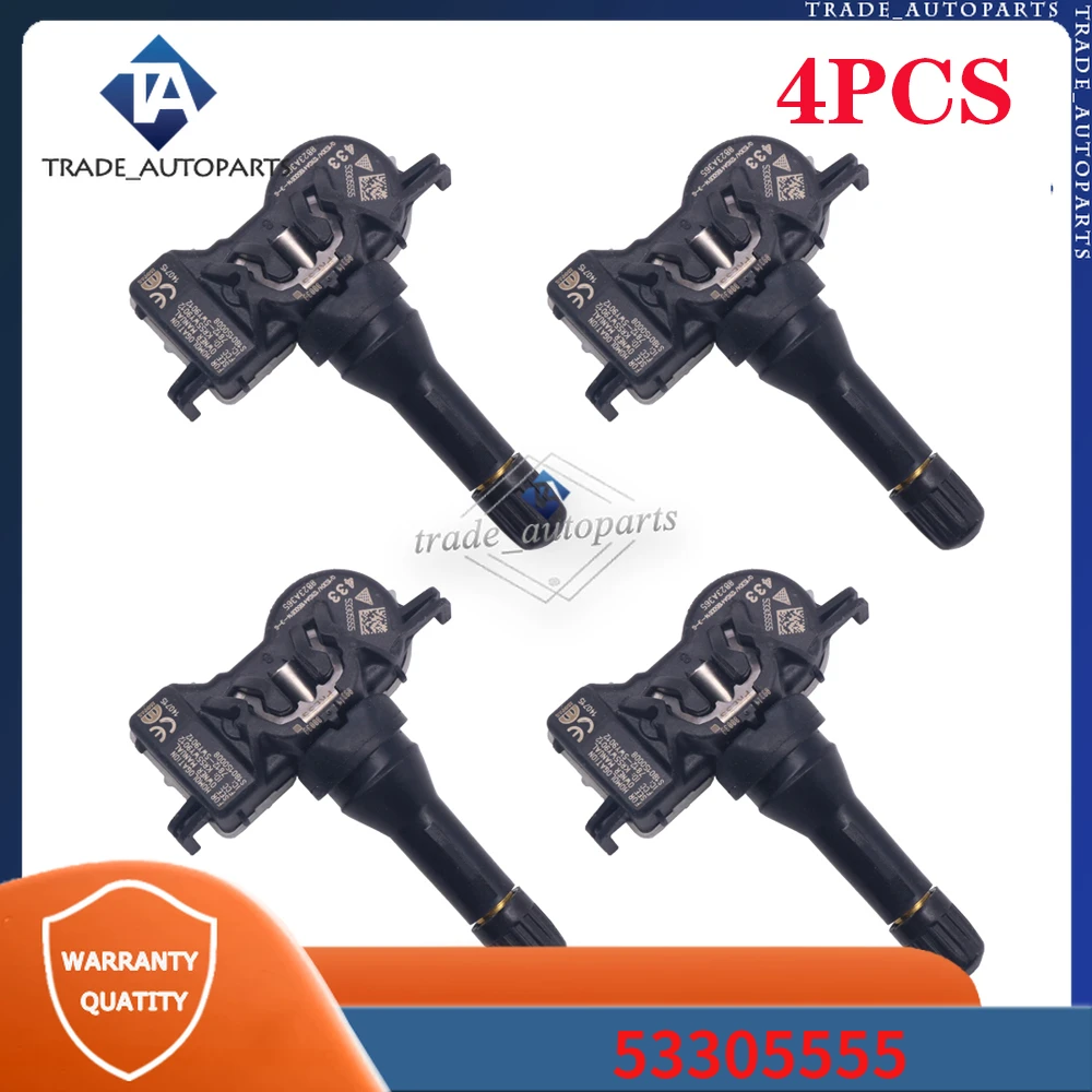 

Tire Pressure Sensor For 2017-2023 Chrysler Pacifica Jeep Compass 2014-2021 Jeep Renegade 53305555 TPMS TYRE PRESSURE MONITOR