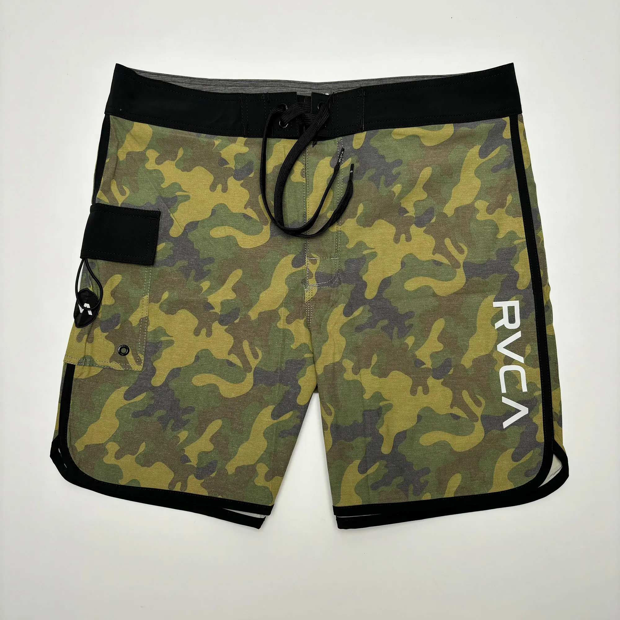 Мужские модные спортивные бордшорты бермуды водонепроницаемые 4-полосные Стрейч