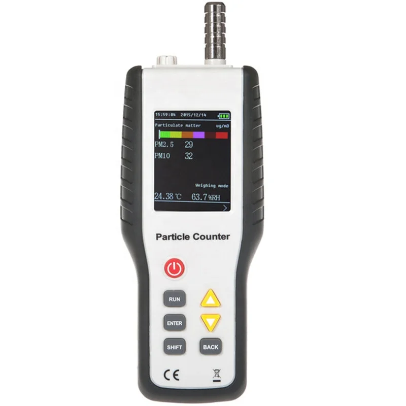 

HTI HTI Smart Sensor HT-9600 Indoor Air Quality Monitor TVOC PM2.5 Formaldehyde Gas Detector With Temperature Humidity Display