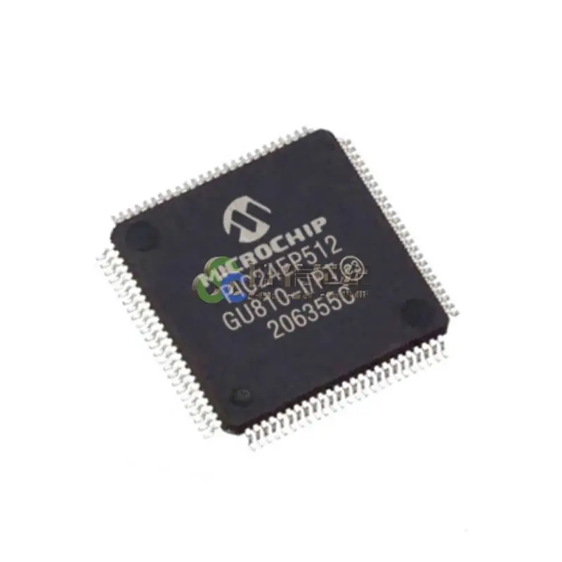 

PIC24EP512GU810-I/PF TQFP-100 Embedded Microcontroller Chip IC Brand New Original Spot Stocks