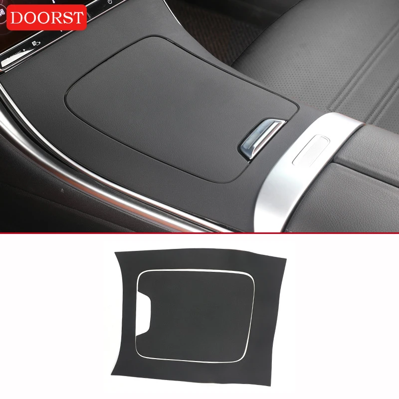 Для Mercedes Benz C GLC CLE Class W206 X254 Автомобильная центральная консоль, силиконовая панель, накладка, рамка, аксессуары для модификации интерьера