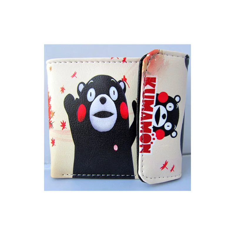 

Anime Kumamon PU Short Mens Wallet Card Holder Purse Money Bag
